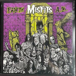 Misfits, Earth A.D. / Wolfs Blood, Vinyl, LP, Reissue, Plan 9, 2024, NEW Sealed
